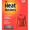 Ladies 1 Pack SOCKSHOP Heat Holders 0.44 Long Sleeve Vest
