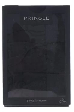 3 Pack Plain Cotton Boxer Shorts Men's - Pringle