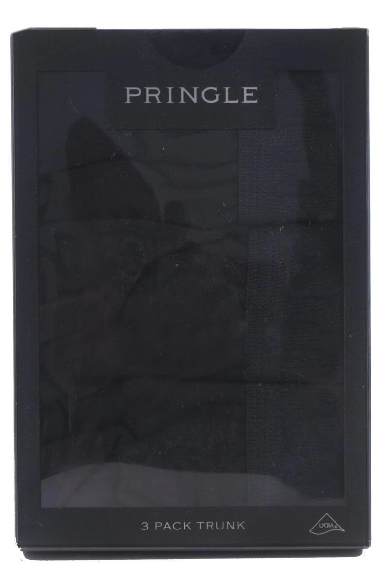 3 Pack Plain Cotton Boxer Shorts Men's - Pringle