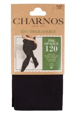Ladies 1 Pair Charnos Eco 120 Denier Opaque Tights