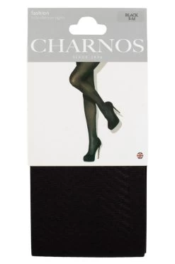 Ladies 1 Pair Charnos Tuelle Chevron Tights
