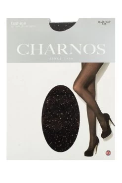 Ladies 1 Pair Charnos All Over Glitter Tights
