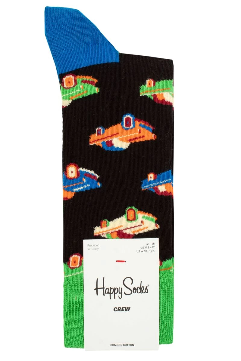Mens And Ladies 1 Pair Happy Socks Car Socks