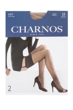 2 Pair 24/7 15 Denier Stocking Ladies - Charnos