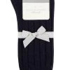 Ladies 1 Pair Charnos Cashmere Ribbed Socks