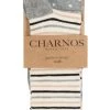 Ladies 2 Pair Charnos Spot And Stripe Bamboo Socks