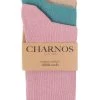 Ladies 3 Pair Charnos Organic Cotton Ankle Socks