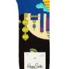 Mens And Ladies 1 Pair Happy Socks City X Socks