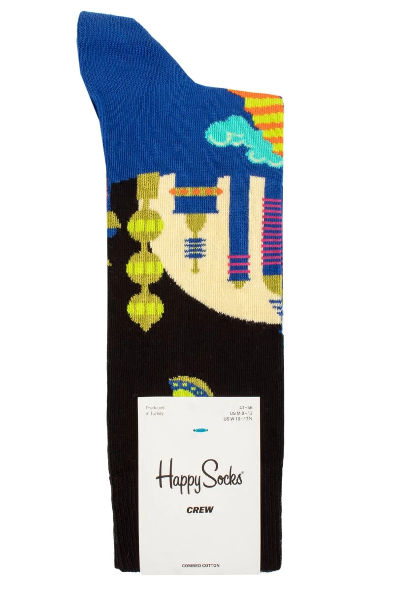Mens And Ladies 1 Pair Happy Socks City X Socks