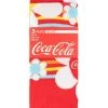 Coca-Cola Ladies 3 Pair Coca Cola Flowers Cotton Socks