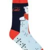 Coca-Cola Ladies 2 Pair Coca Cola Scarf Polar Bear Slipper Socks