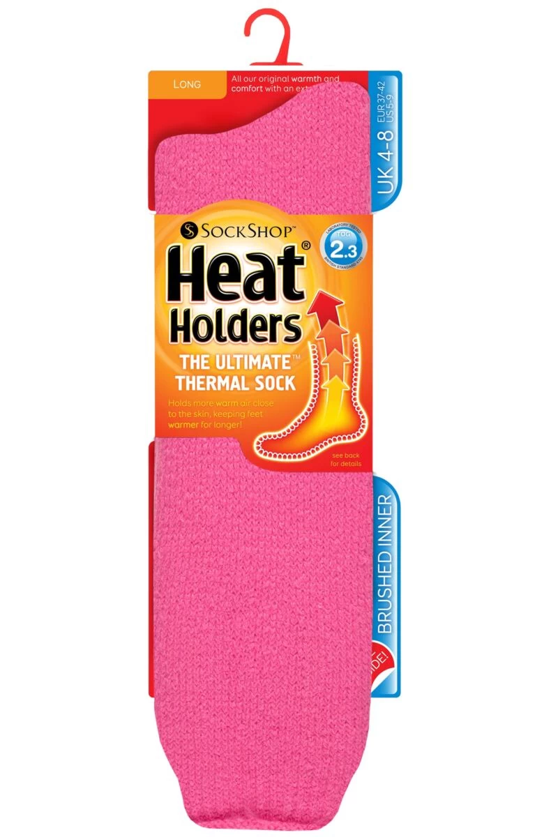 1 Pair 2.3 TOG Long Thermal Socks Ladies - Heat Holders