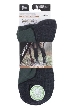 1 Pair UpHillSport Aarea Hunting 4 Layer H4 Socks Unisex - Uphill Sport