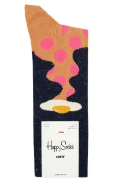 Mens And Ladies 1 Pair Happy Socks Egg Invader Socks