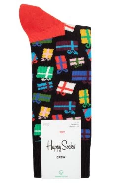 Mens And Ladies 1 Pair Happy Socks Gift Bonanza Socks