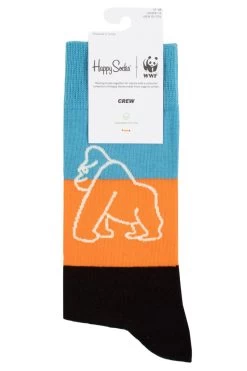 Mens And Ladies 1 Pair Happy Socks Mountain Gorilla Socks
