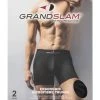 Mens 2 Pair GRANDSLAM Shaped Pouch Microfibre Trunks