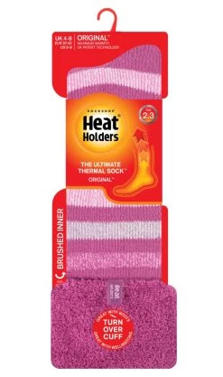 Ladies 1 Pair SOCKSHOP Heat Holders 2.3 TOG Hellebore Cosy Cuff Wellington Boot Socks