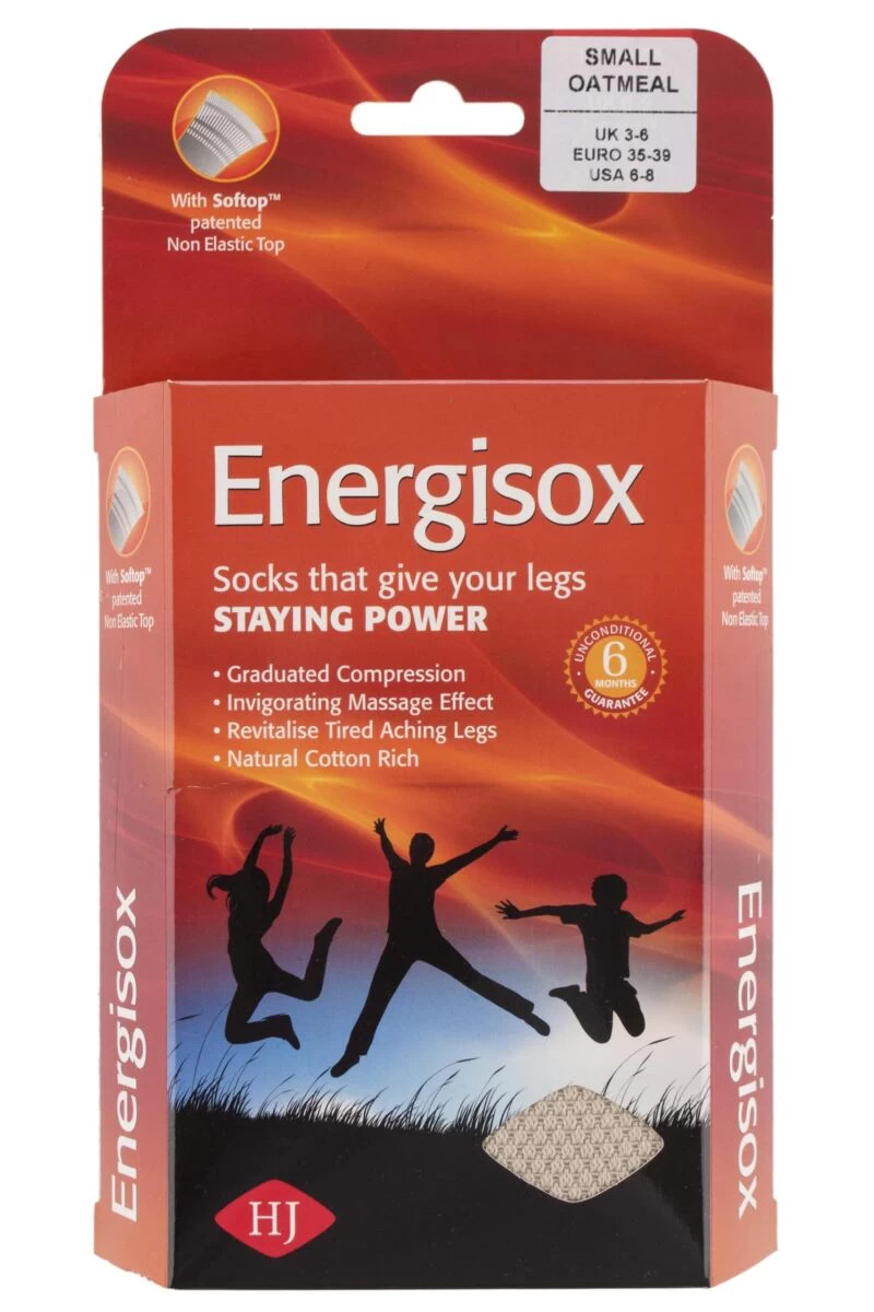 1 Pair Energisox Compression Socks With Softop Men's - HJ Hall