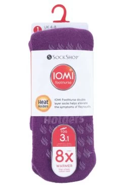 1 Pair Heat Holders Raynaud's Socks Ladies - Iomi
