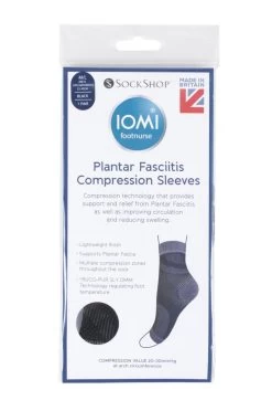 1 Pair Plantar Fascitis Compression Sock Sleeves Unisex - Iomi