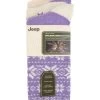 Ladies 2 Pair Jeep Wool Blend Thermal Performance Boot Socks