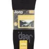 Mens 4 Pair Jeep Performance Boot Socks