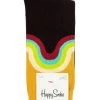 Mens And Ladies 1 Pair Happy Socks Jumbo Wave Socks