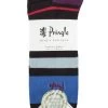 Mens 3 Pair Pringle Patterned Bamboo Socks