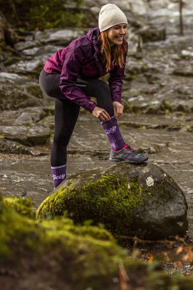 Ladies 3 Pair Jeep Luxury Terrain Boot Socks - Image 2