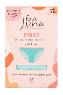 Love Luna 1 Pair Teens First Period Bikini Briefs