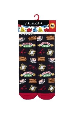 Ladies 1 Pair SOCKSHOP Heat Holders 1.6 TOG Lite Friends Thermal Socks