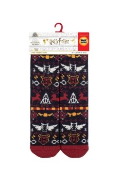 Ladies 1 Pair SOCKSHOP Heat Holders 1.6 TOG Lite Harry Potter Thermal Socks