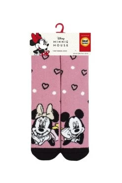 Ladies 1 Pair SOCKSHOP Heat Holders Disney 1.6 TOG Lite Minnie Mouse Thermal Socks