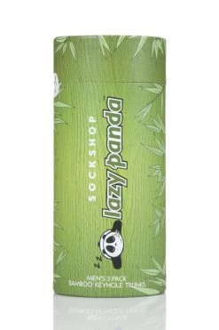 3 Pack Bamboo Boxer Shorts Men's - Lazy Panda