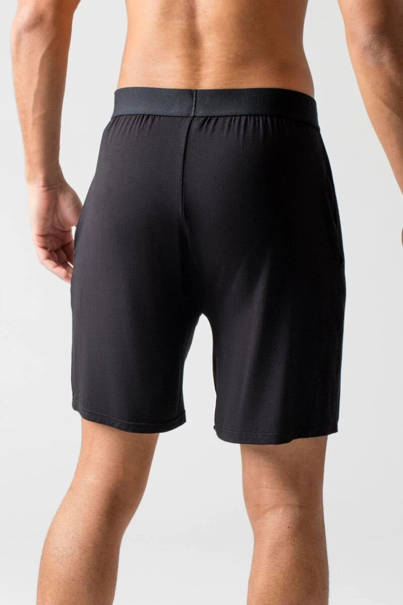 Mens 1 Pack Lazy Panda Bamboo Loungewear Selection Shorts - Image 2