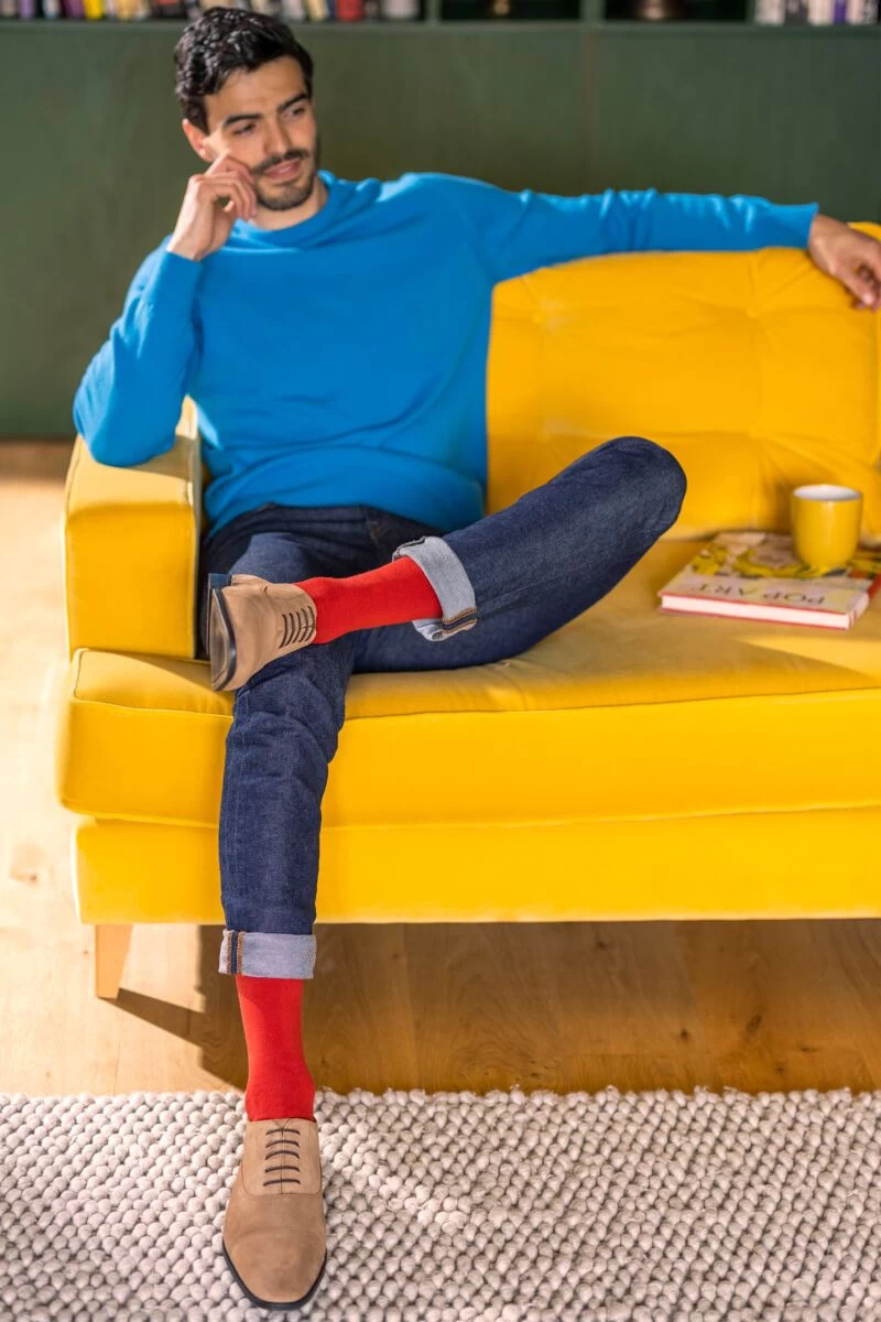 3 Pair Endrick Plain Trouser Socks Men's - Pringle - Image 5