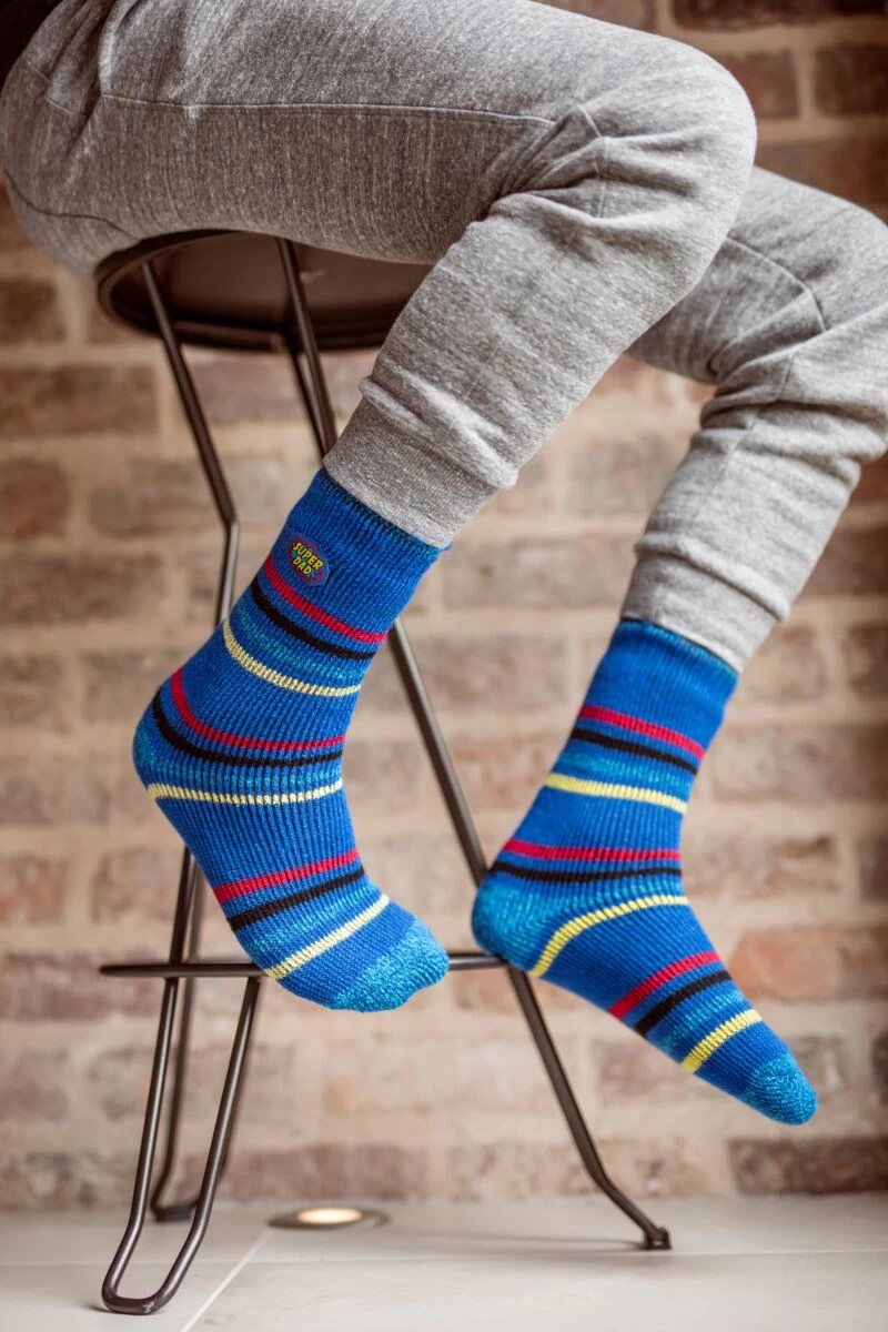 1 Pair Gift Boxed Socks Men's - Heat Holders - Image 3