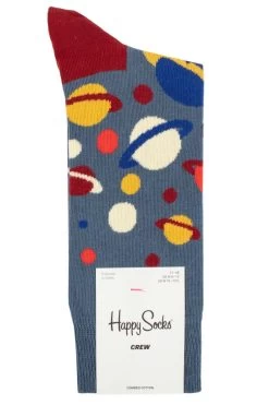 Mens And Ladies 1 Pair Happy Socks The Milky Way Socks