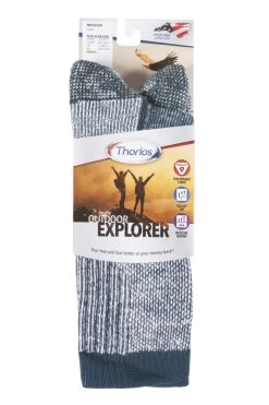 1 Pair Thorlo Outdoor Explorer Walking Socks Unisex - Thorlos