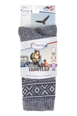 1 Pair Outdoor Traveller Walking Socks Unisex - Thorlos