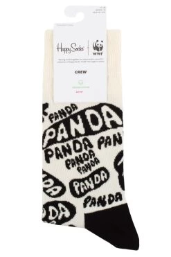 Mens And Ladies 1 Pair Happy Socks Panda Socks