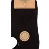 Ladies 3 Pair SOCKSHOP Half Cushioned Bamboo No Show Socks