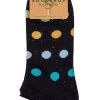Mens 3 Pair SOCKSHOP Speckled Bamboo Trainer Socks
