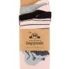 Ladies 3 Pair SOCKSHOP Lazy Panda Novelty Bamboo Socks