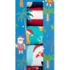 Mens 5 Pair SOCKSHOP Lazy Panda Christmas Gift Boxed Bamboo Socks