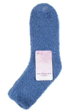 Ladies 2 Pair SOCKSHOP Feather Feel Leisure Socks