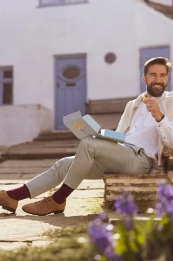 3 Pair Comfort Cuff Plain Gentle Bamboo Socks With Smooth Toe Seams Men's - SOCKSHOP