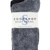 Ladies 2 Pair SOCKSHOP Chenille Boot Socks