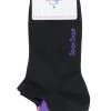 3 Pair Poly Sports No Show Socks Ladies - SOCKSHOP
